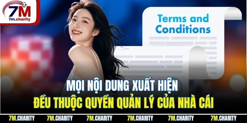 Mọi nội dung xuất hiện đều thuộc quyền quản lý của nhà cái